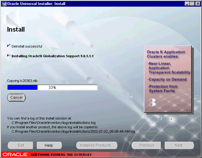Oracle 9
